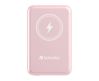 Powerbank VERBATIM Charge 'n' Go Magnetic Wireless Power Bank 10000mAh różowy 32248